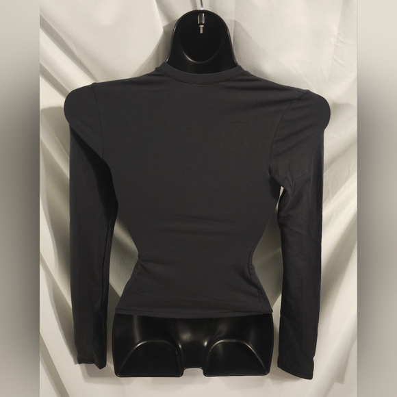 SKIMS Fits Everybody Long Sleeve T-shirt Size Extra Small AP-TSH-0650 - Picture 5 of 6